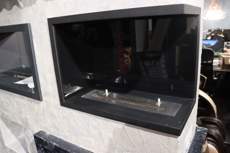 Угловой встраиваемый биокамин Firezo L'angolo Destro 800