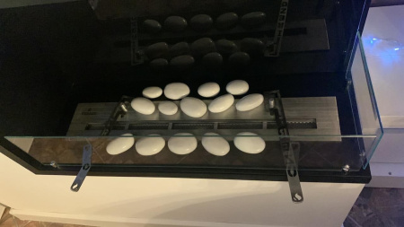 Угловой встраиваемый биокамин Firezo L'angolo Destro 800